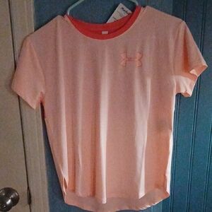 Under Armour Light Peach Tee